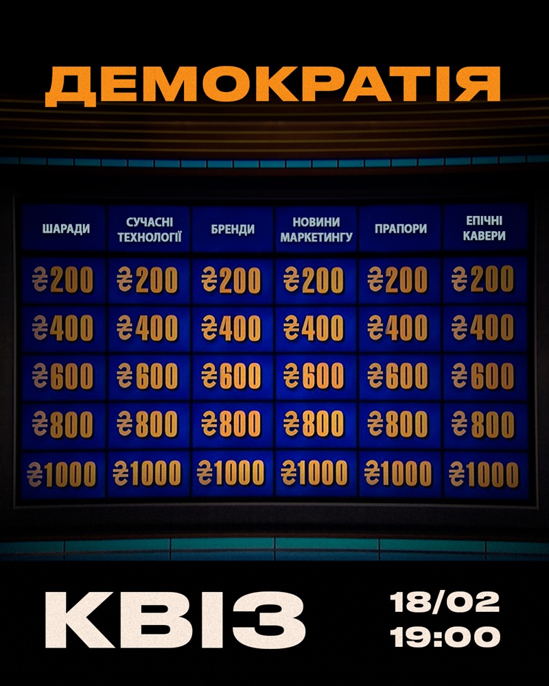 Найдемократичніший квіз